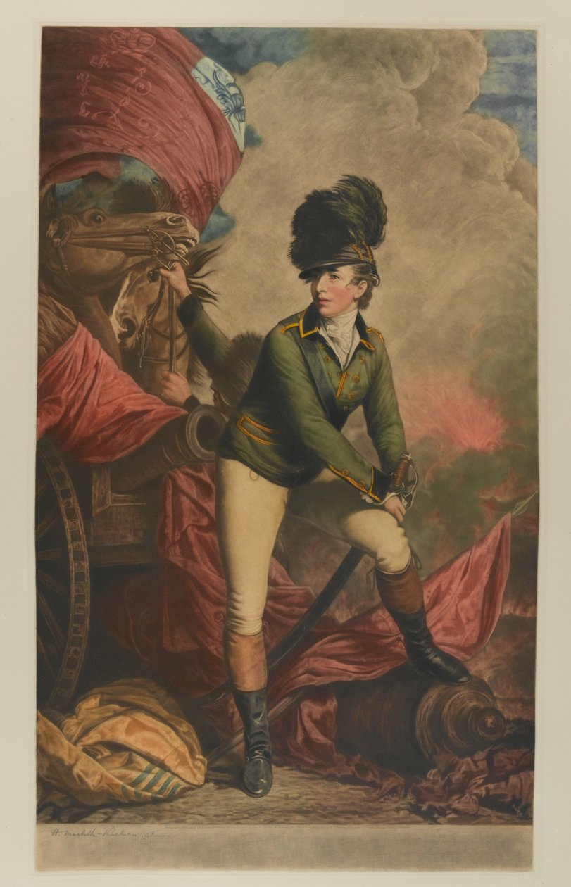 Tenente colonnello Banastre Tarleton da Henry Raeburn