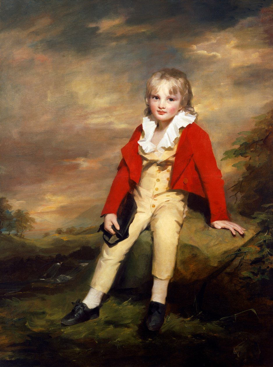 Sir George Sinclair da ragazzo da Henry Raeburn