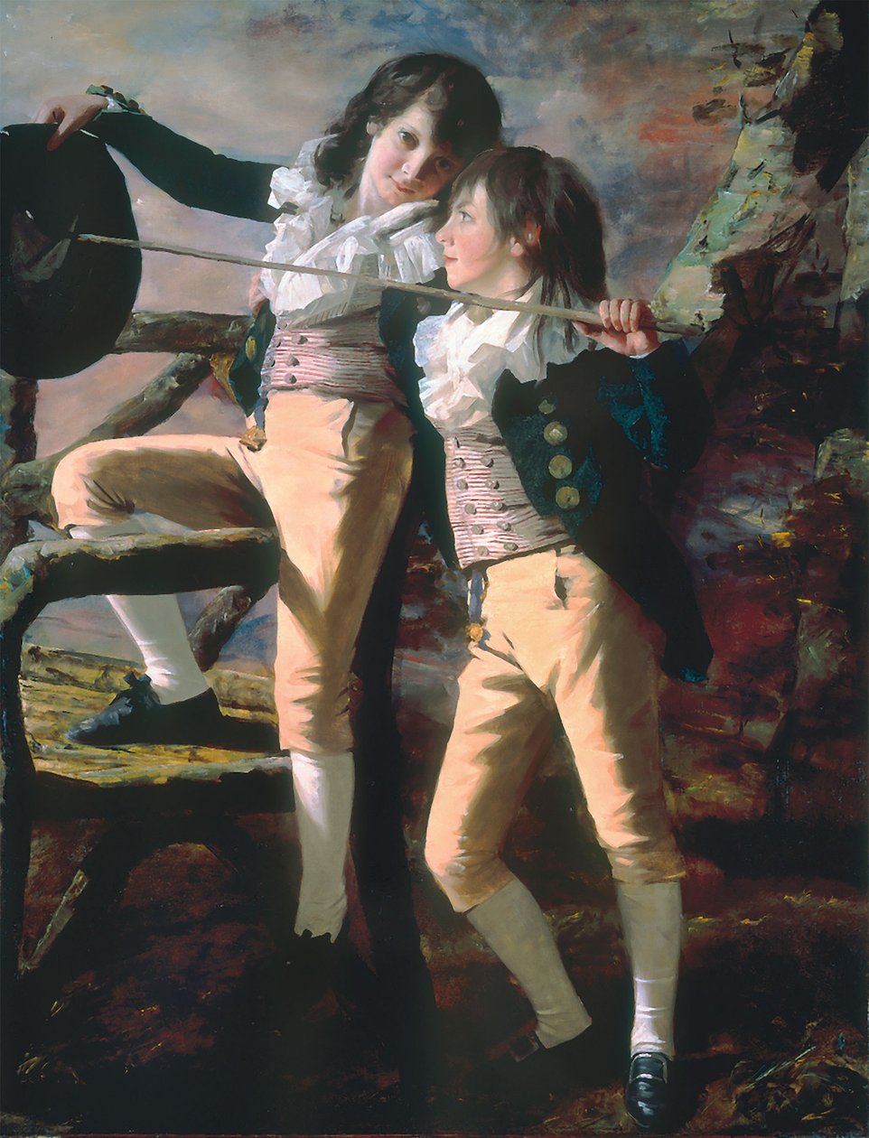 I fratelli Allen (Ritratto di James e John Lee Allen) da Henry Raeburn