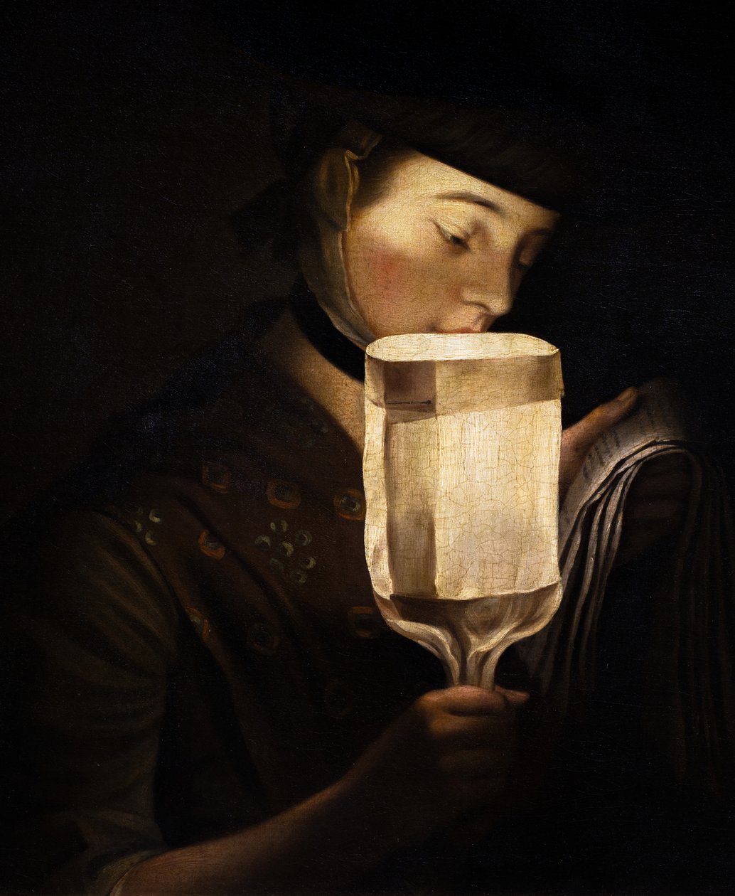 Cantante di ballate La Jolie da Henry Robert Morland
