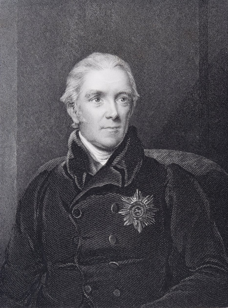 Sir Henry Halford, inciso da John Cochran da Henry Room