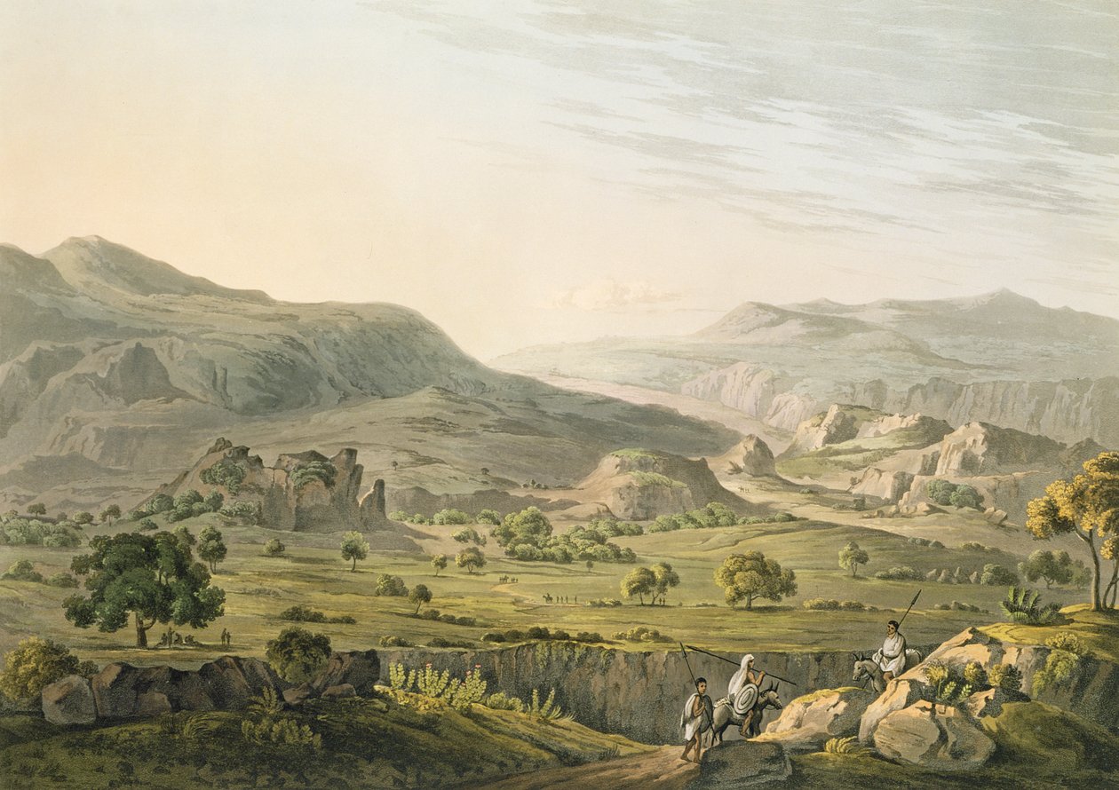 Il passo di Atbara in Abissinia, inciso da Daniel Havell, 1809 da Henry Salt