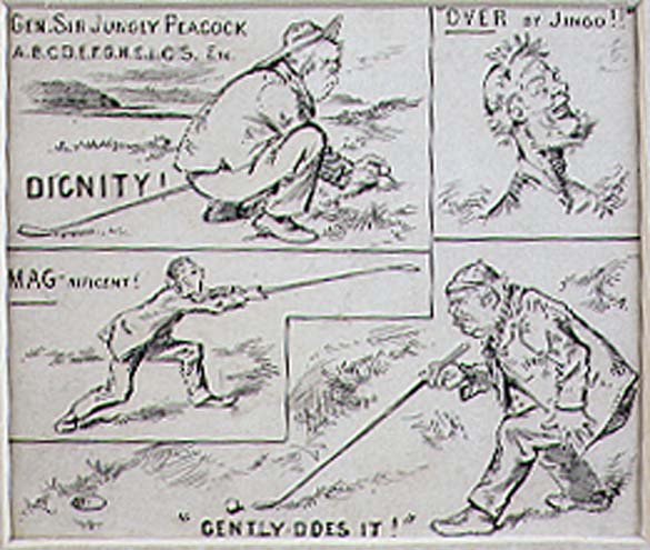 Mosse di golf, illustrazione dalla rivista 