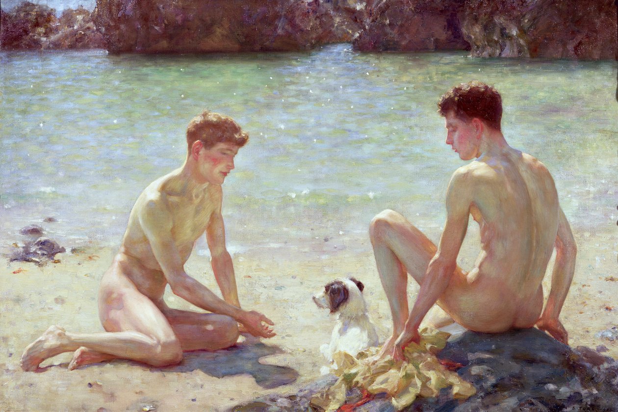 Compagni, 1924 da Henry Scott Tuke