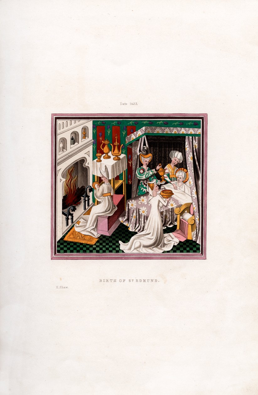 Nascita di San Edmondo da Henry Shaw