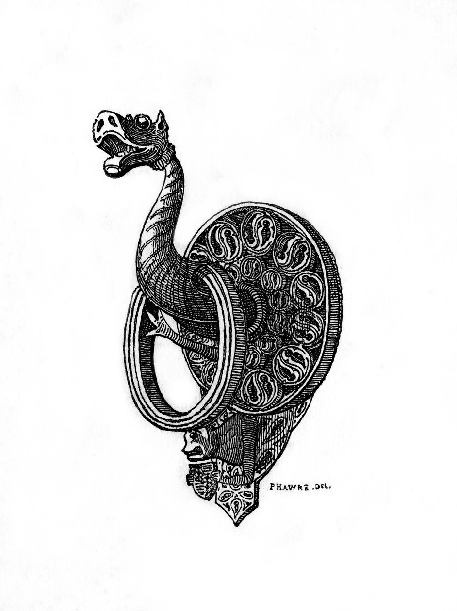 Battente della porta, fine XIV secolo, 1843 da Henry Shaw
