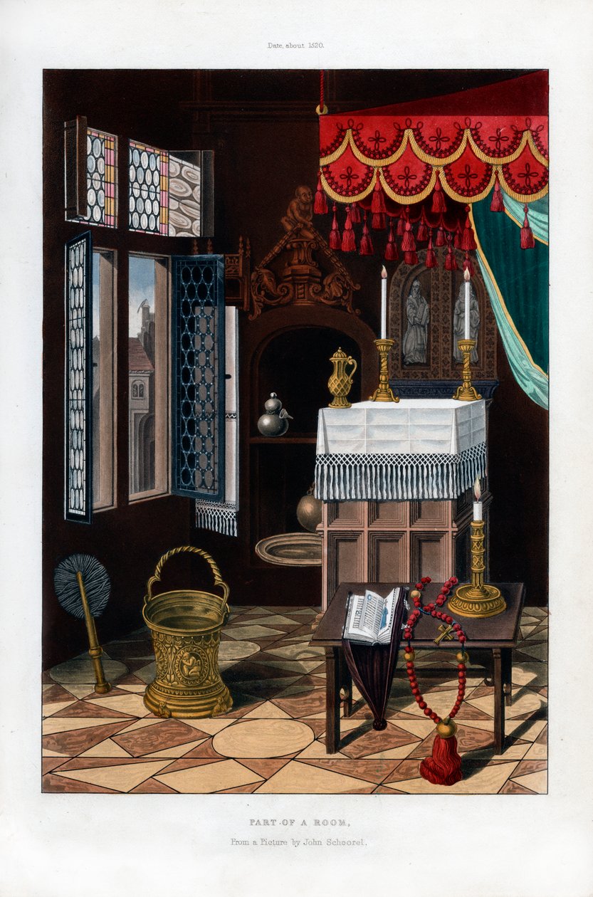 Utensili religiosi, c1520, 1843 da Henry Shaw