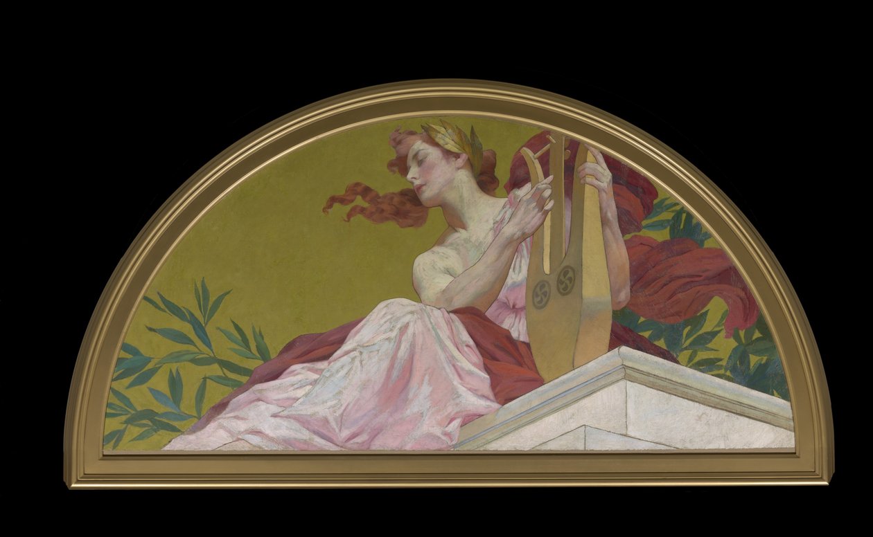 Musa della Poesia Lirica, 1893 da Henry Siddons Mowbray