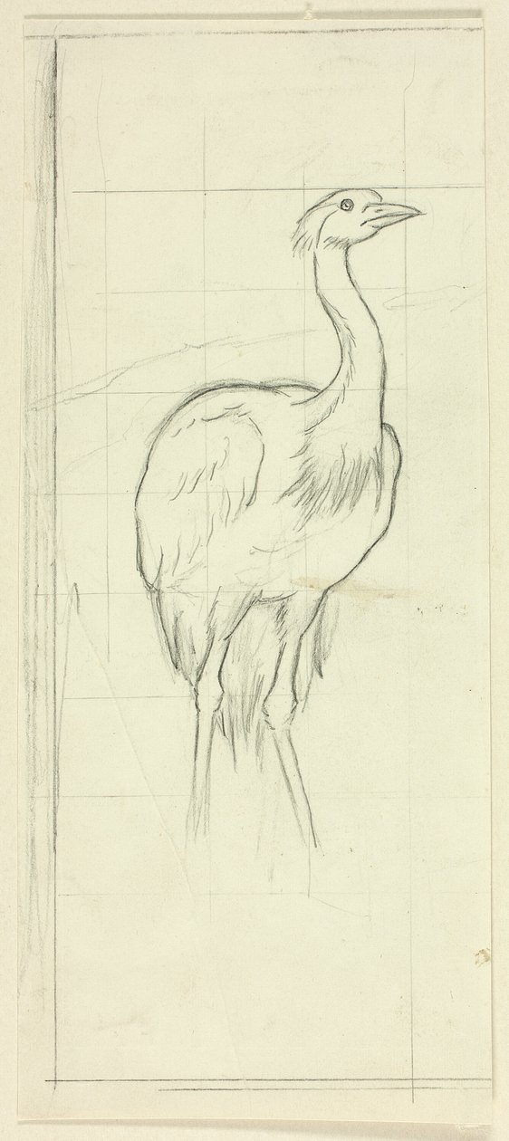 Uccello in piedi da Henry Stacy Marks