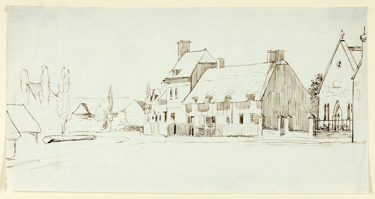 La Chiesa del Villaggio da Henry Stacy Marks