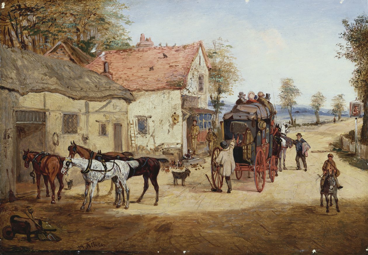 Un cambio di squadra da Henry Thomas Alken