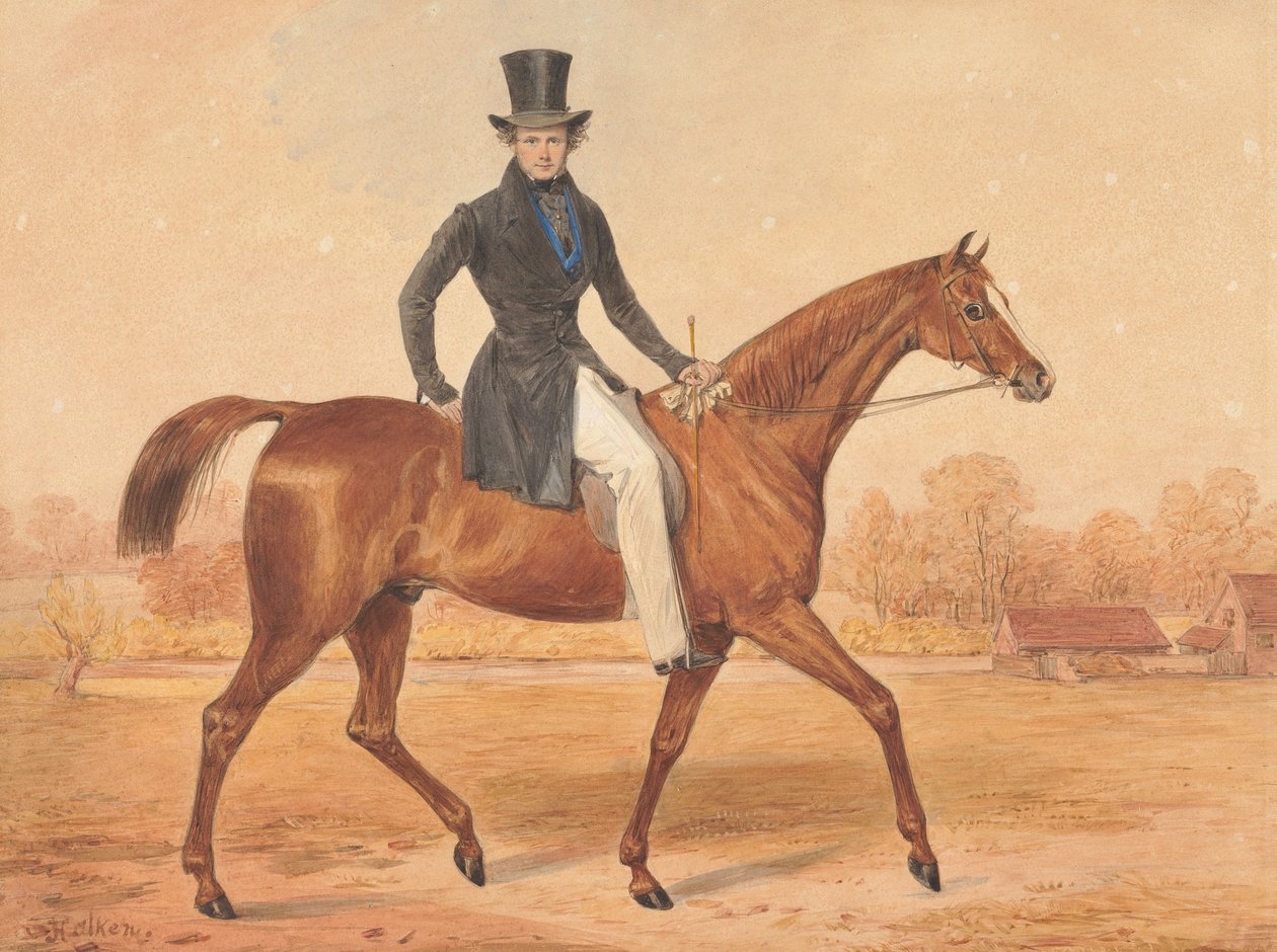 H. Grant a cavallo da Henry Thomas Alken