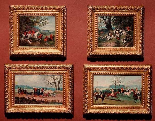 Scene di caccia, corsa e carrozza da Henry Thomas Alken