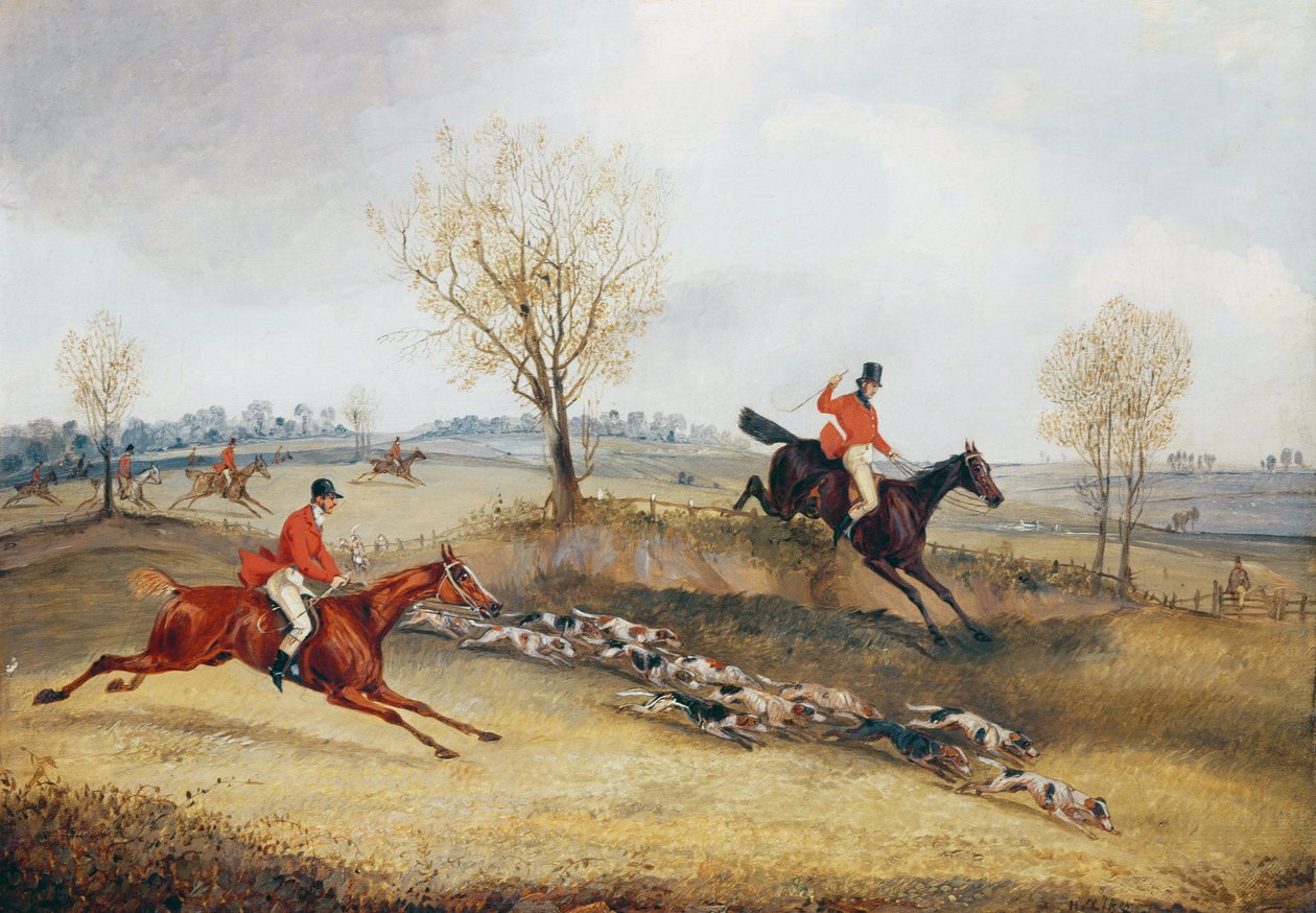 Oltre la recinzione da Henry Thomas Alken