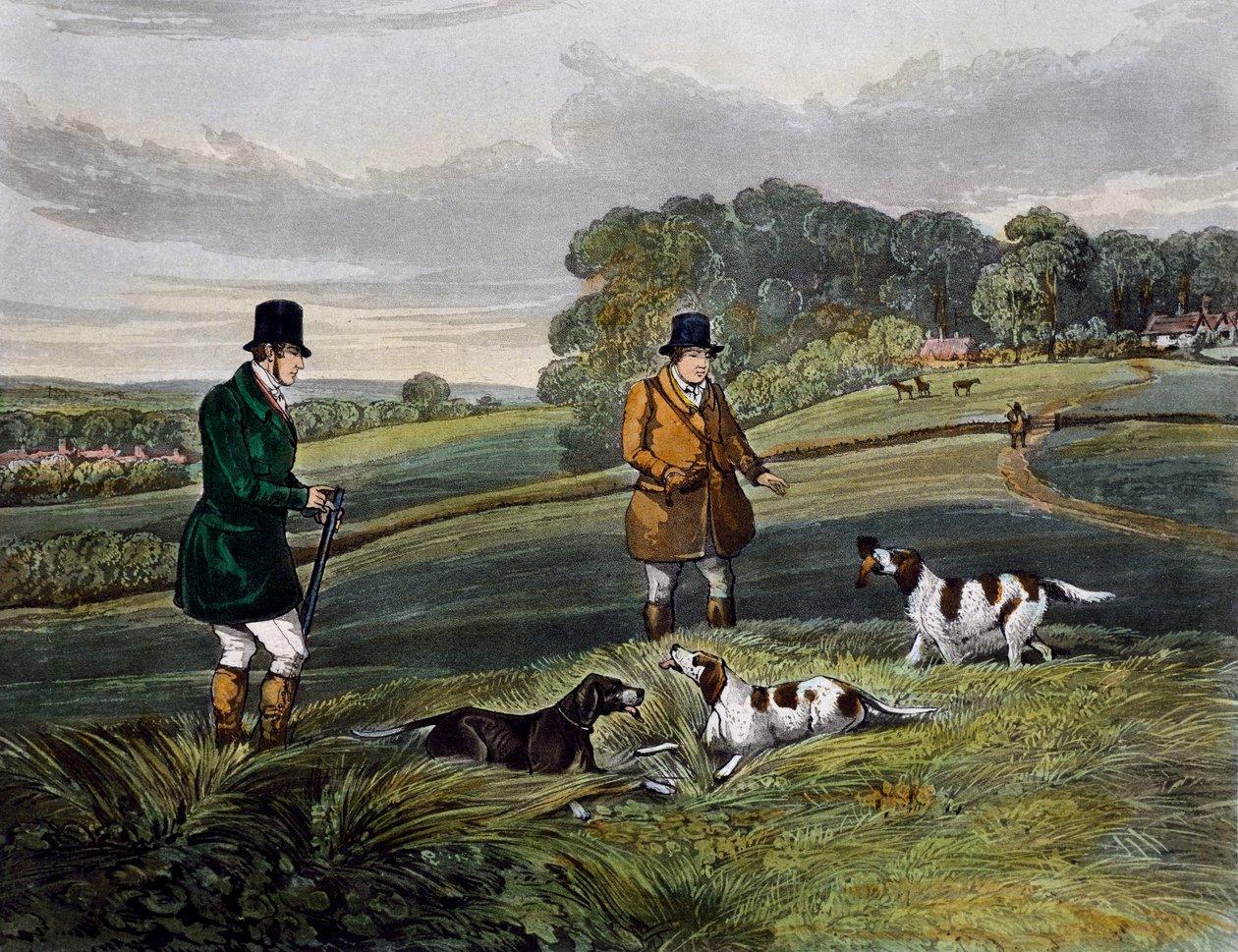 Caccia alla pernice da Henry Thomas Alken