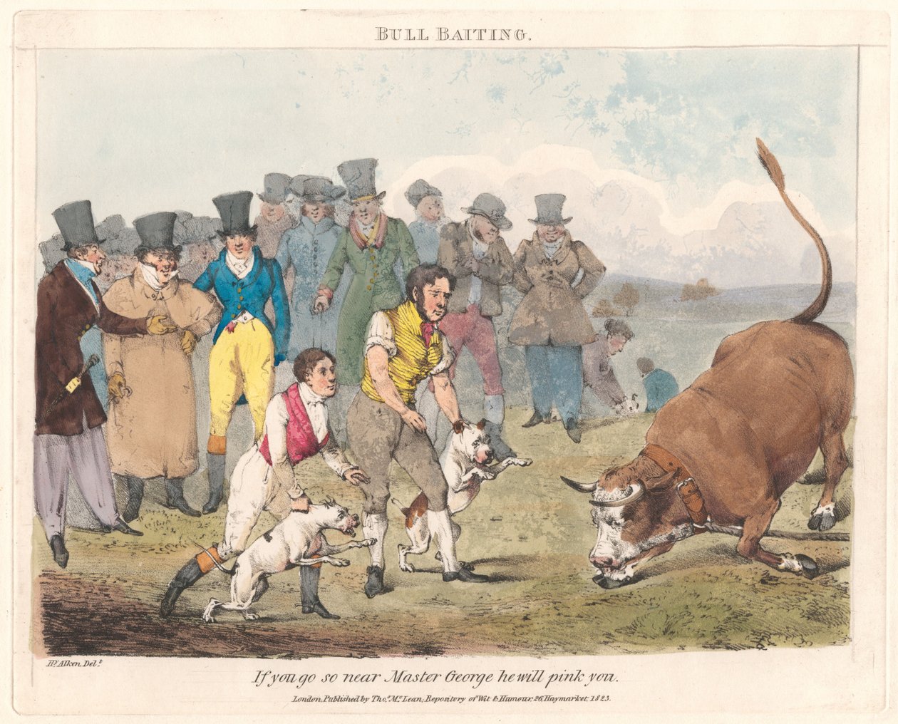 Serie di dodici [Scene dalla vita del Maestro George] da Henry Thomas Alken