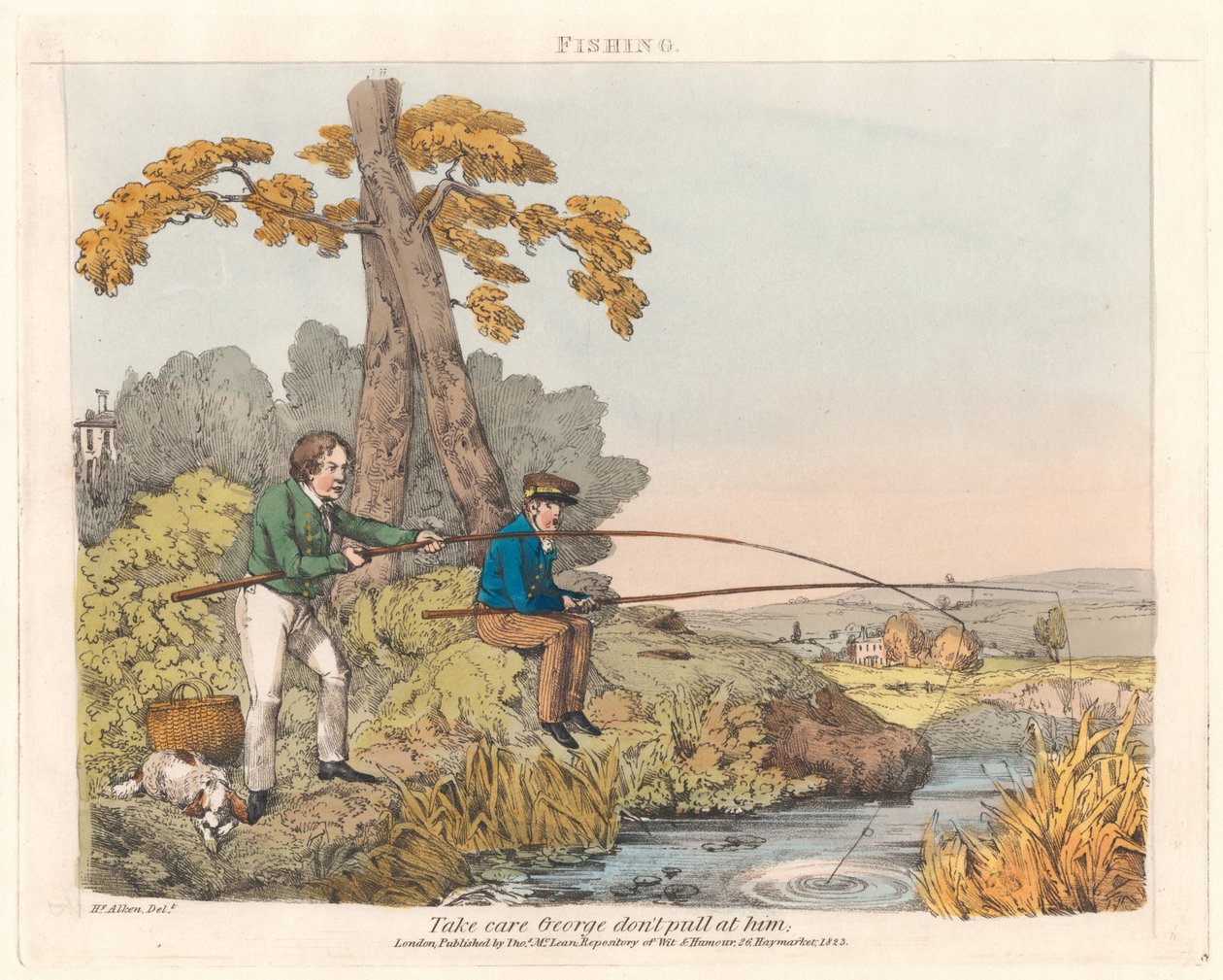 Serie di dodici [Scene della vita del maestro George] da Henry Thomas Alken