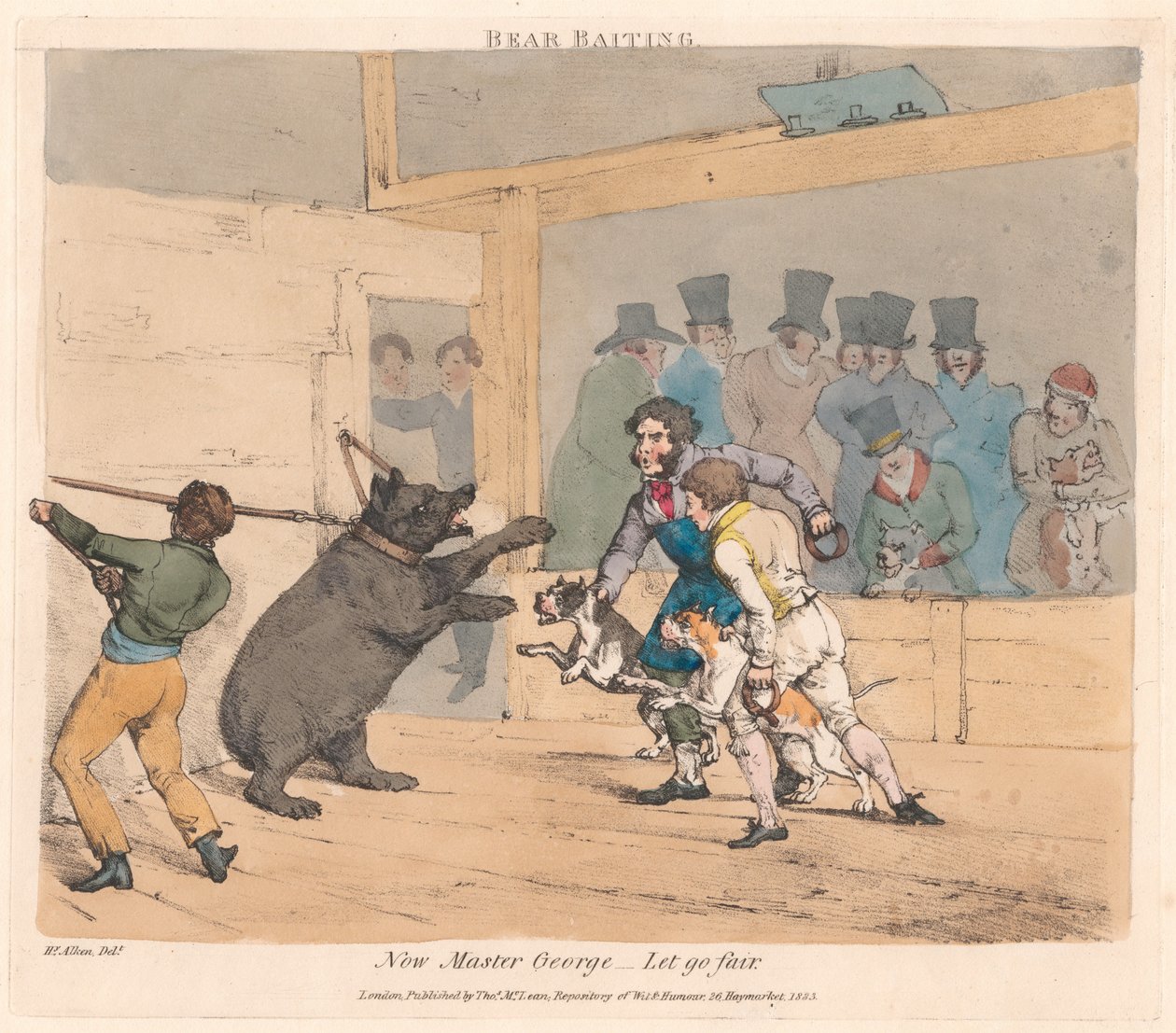 Serie di dodici [Scene della vita del maestro George] da Henry Thomas Alken