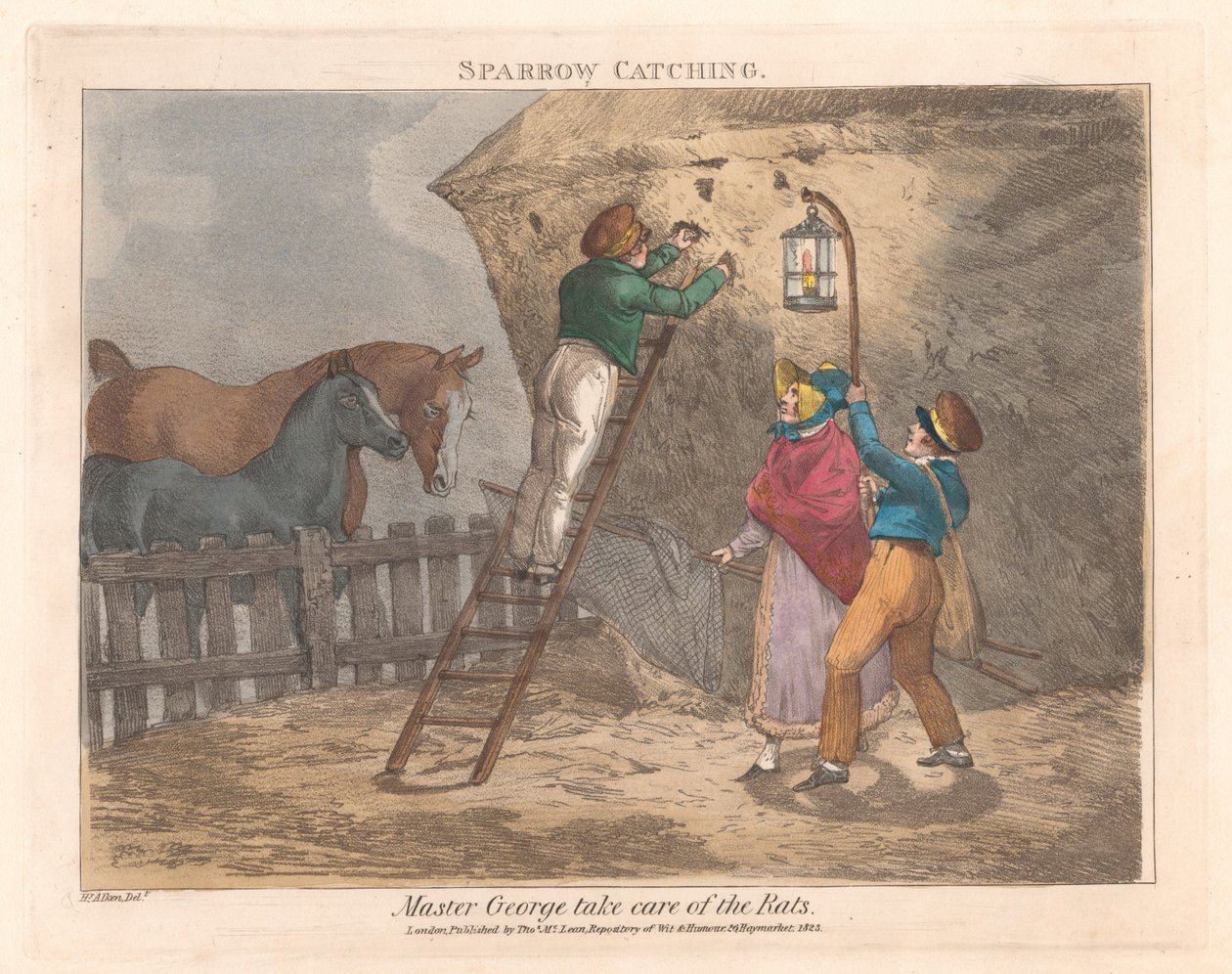 Serie di dodici [Scene della vita di Maestro George] da Henry Thomas Alken