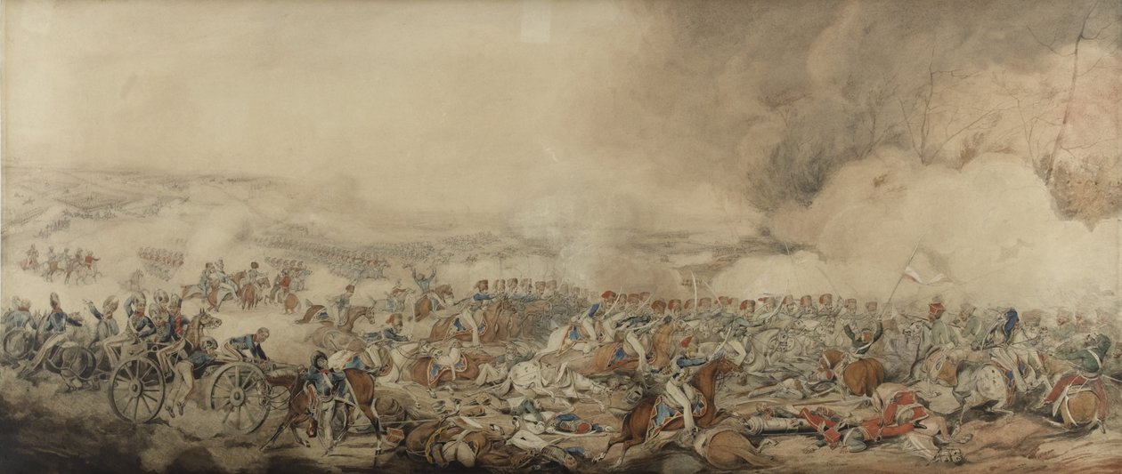 La battaglia di Waterloo, 18 giugno 1815 da Henry Thomas Alken
