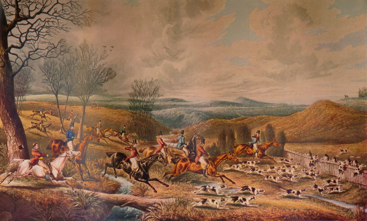 La caccia al capriolo, 1834, 1936 da Henry Thomas Alken