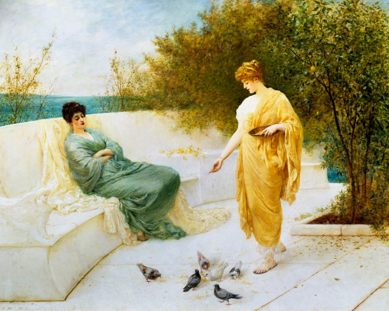 Sulla terrazza da Henry Thomas Schaefer