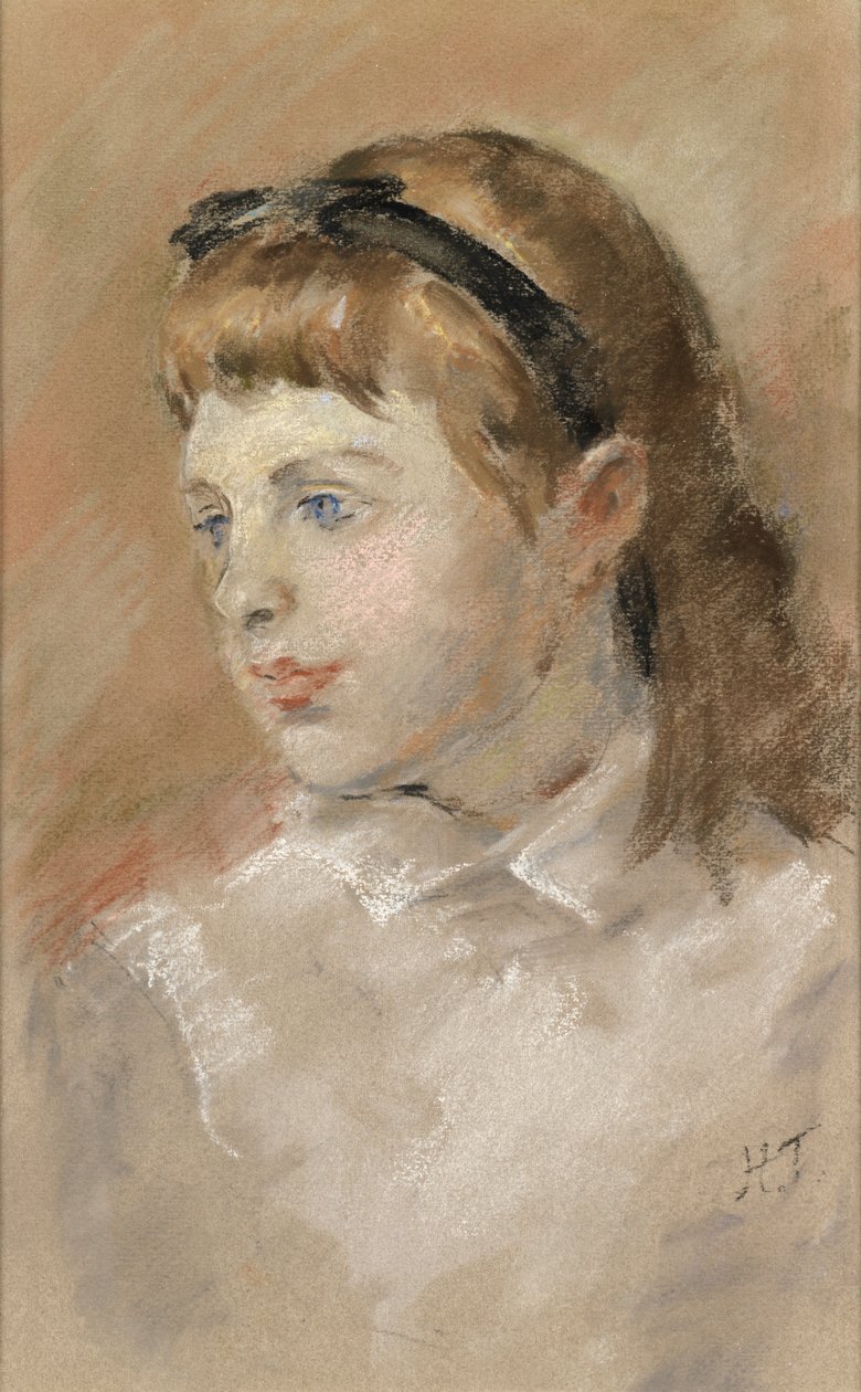 Testa di una ragazza, c.1920 da Henry Tonks
