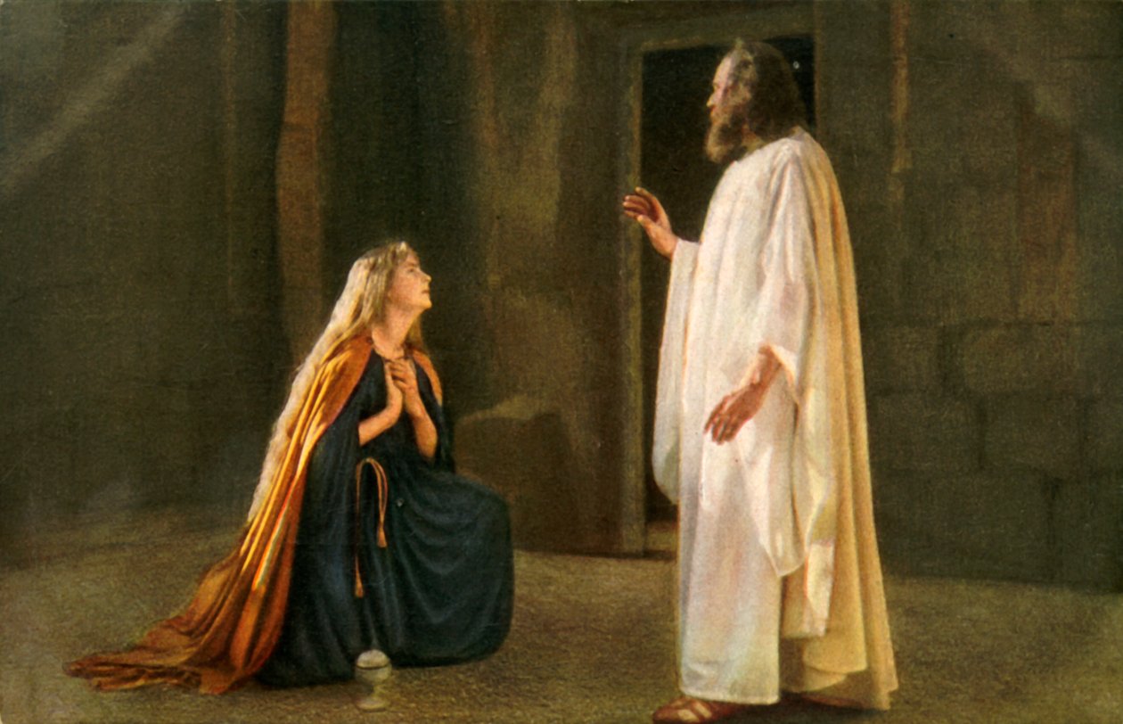 Gesù appare a Maria Maddalena, 1922 da Henry Traut