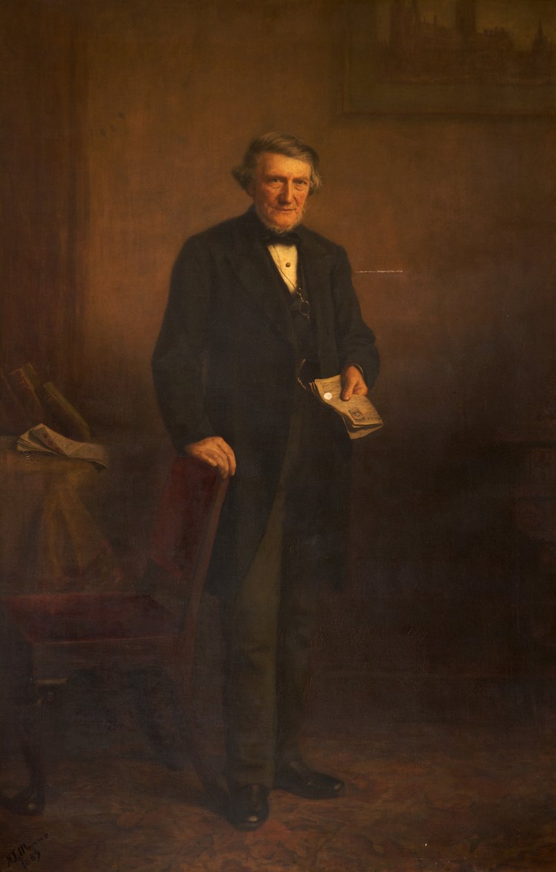 Ritratto di Abel Heywood da Henry Turner Munns