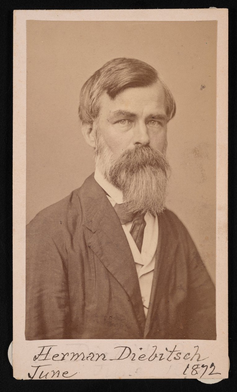 Ritratto di Herman Henry Diebitsch da Henry Ulke