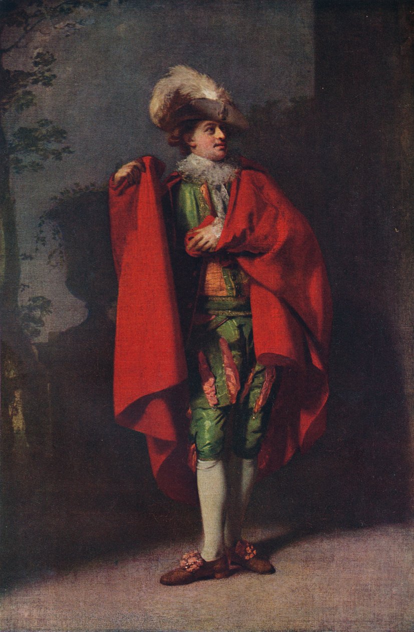 John Palmer come Conte Almaviva in Il Barbiere di Siviglia da Henry Walton