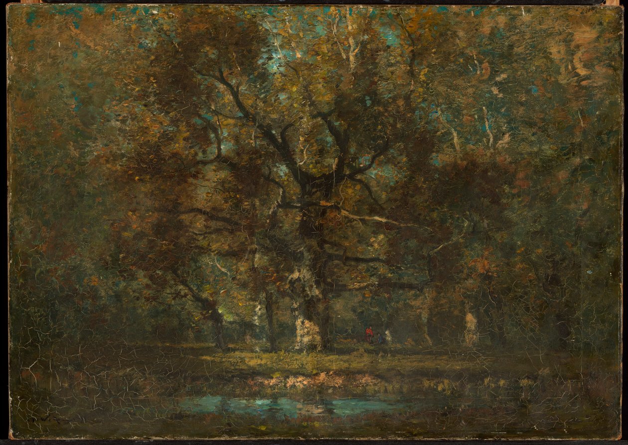 Albero di quercia da Henry Ward Ranger