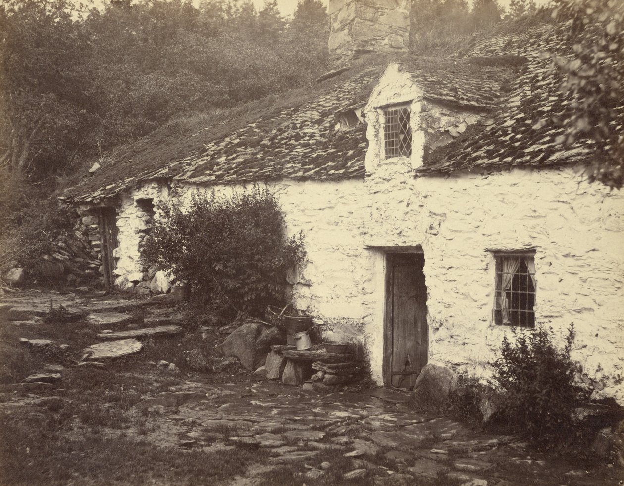 [Cottage a Pentre, Galles] da Henry White