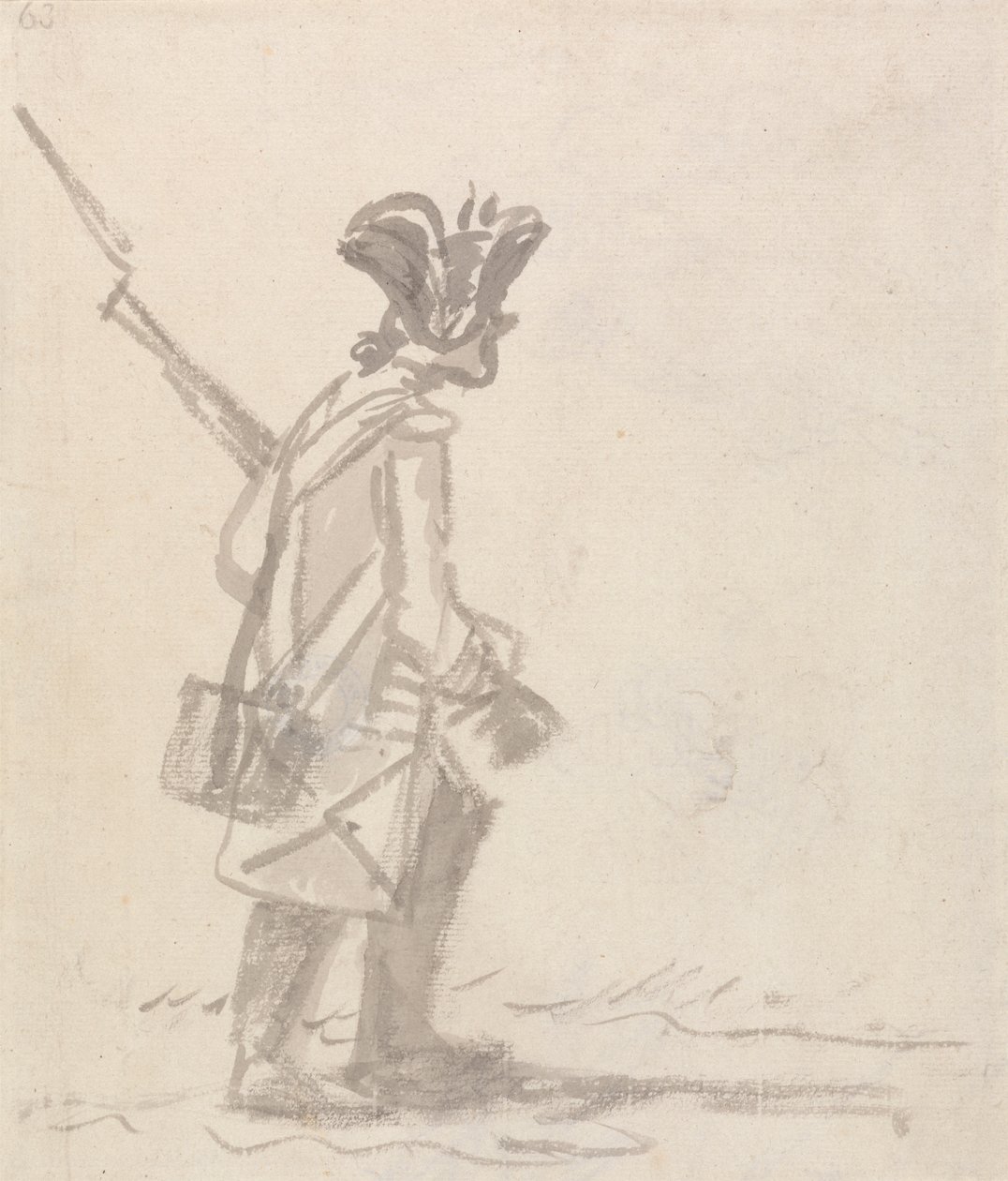 Ritorno dalle guerre da Henry William Bunbury