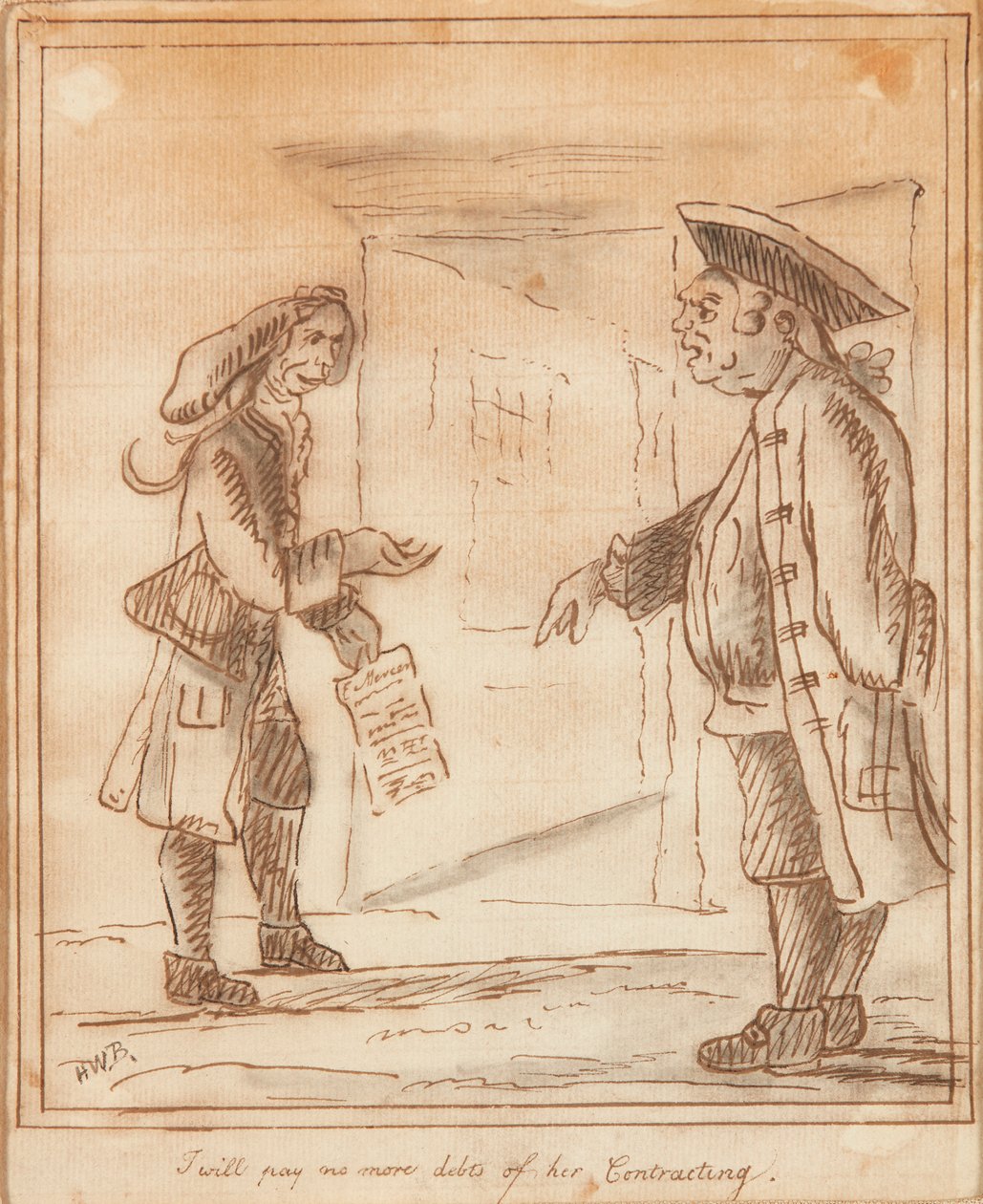 Non pagherò più i debiti del suo contratto da Henry William Bunbury