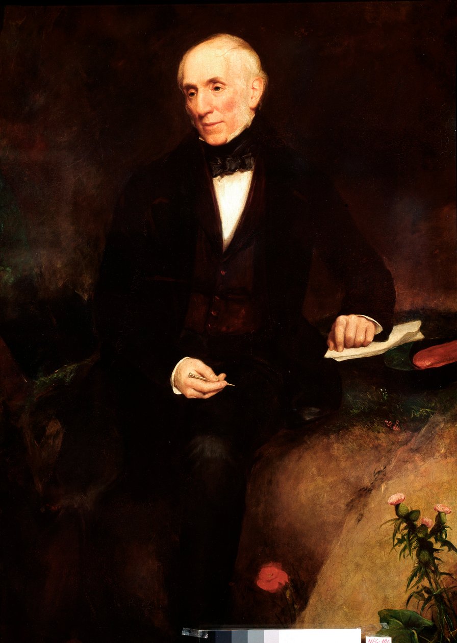 Ritratto di William Wordsworth, poeta britannico da Henry William Pickersgill
