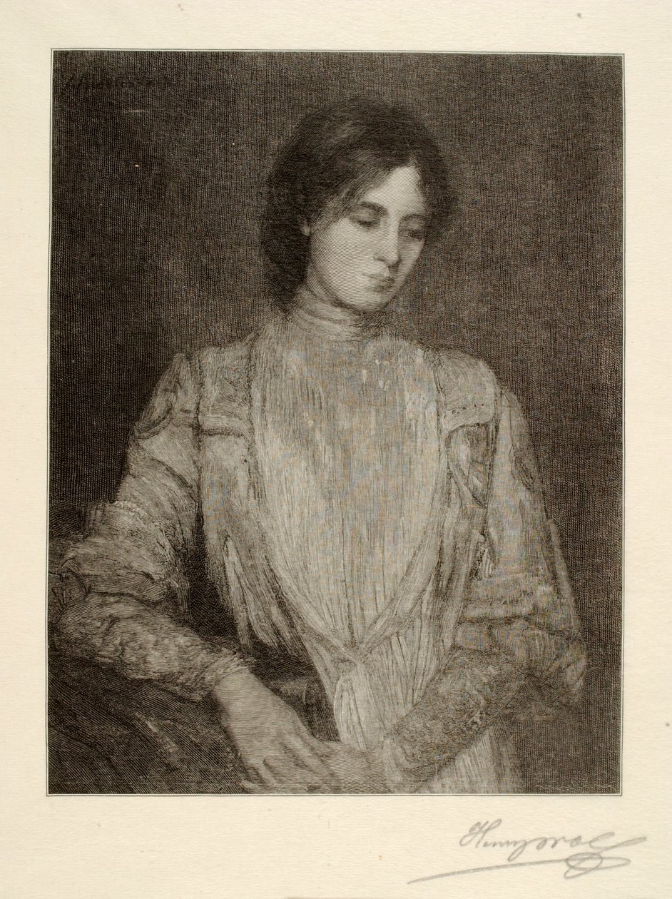 Una gentildonna da Henry Wolf