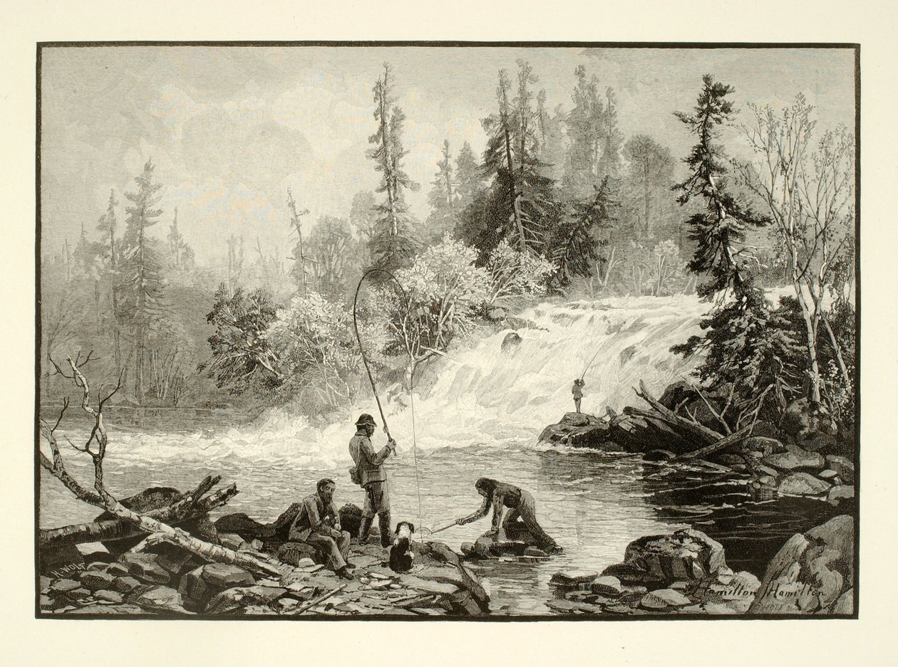 Una vasca per le trote sul Nepignon da Henry Wolf