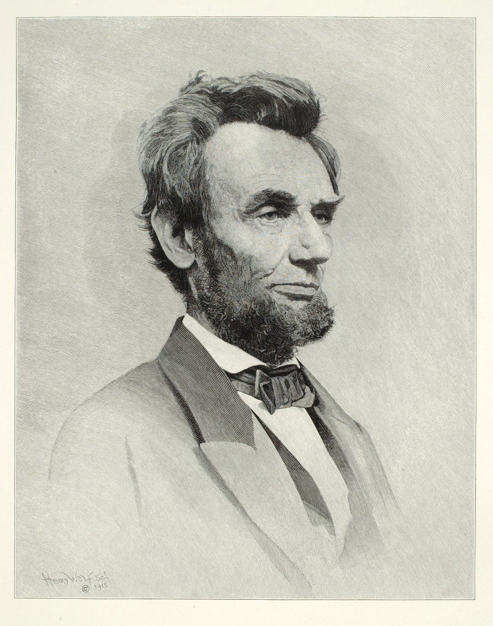 Abramo Lincoln da Henry Wolf