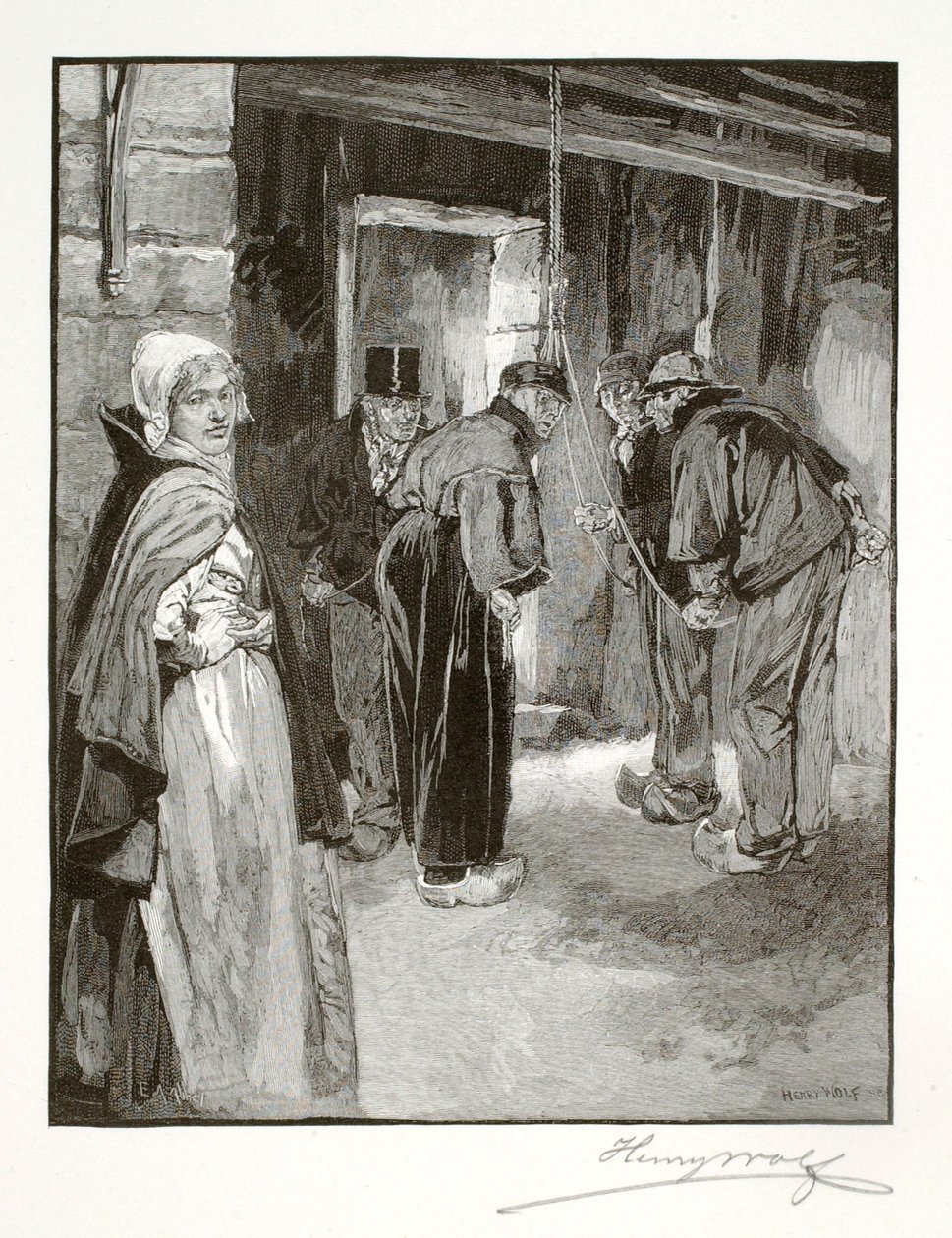 Suonatori di campane da Henry Wolf