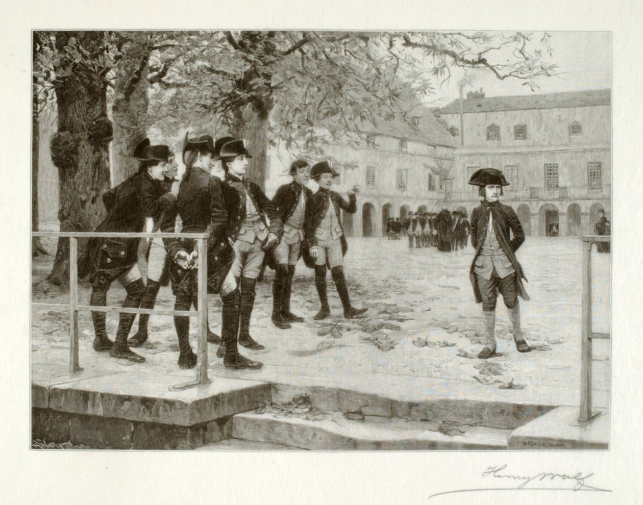 Bonaparte, il novizio, alla scuola di Brienne da Henry Wolf