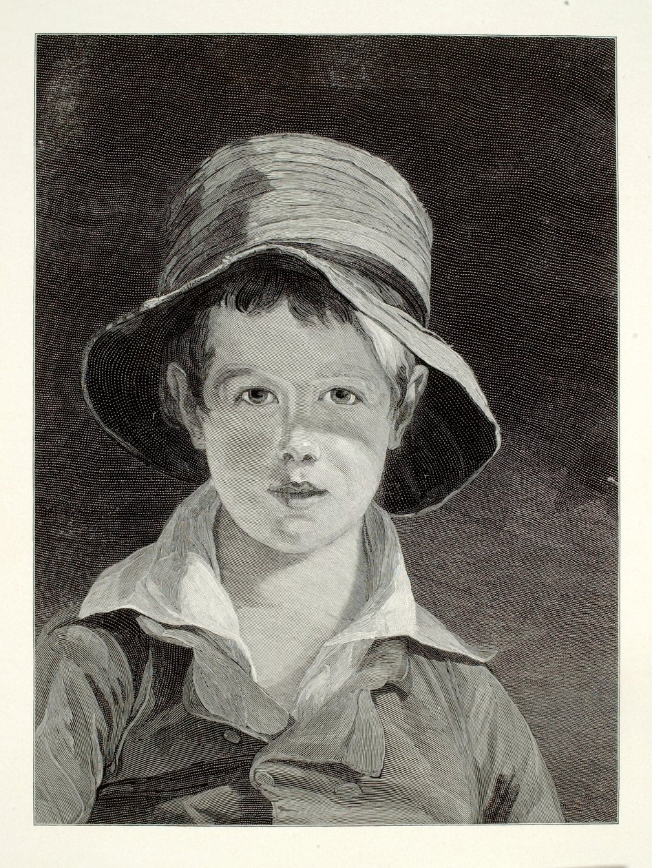 Il ragazzo con il cappello strappato da Henry Wolf