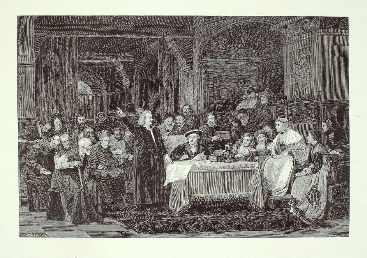Colombo alla Corte di Isabella da Henry Wolf