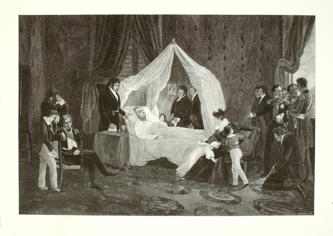 Morte di Napoleone I da Henry Wolf