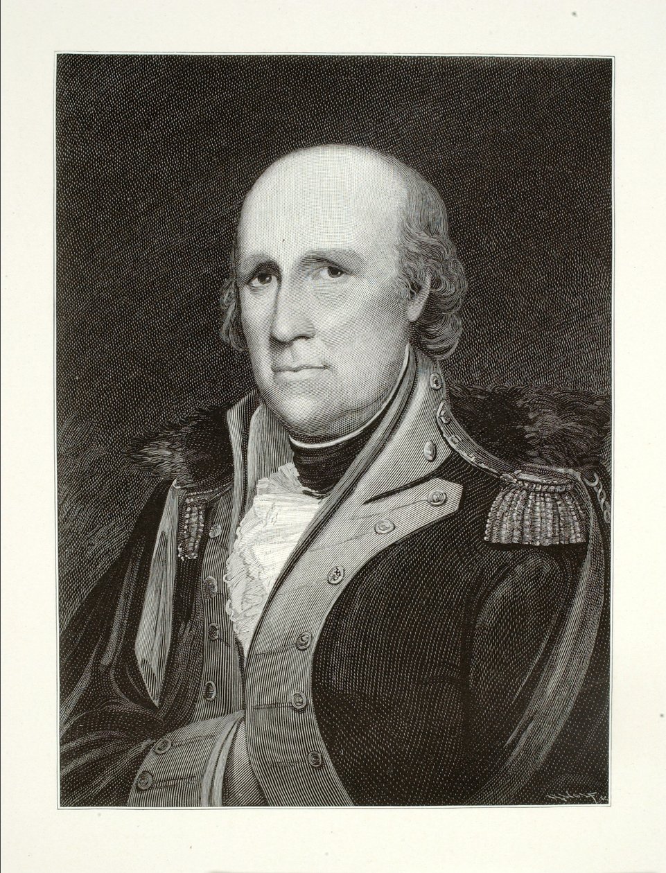Il generale George Rogers Clark da Henry Wolf