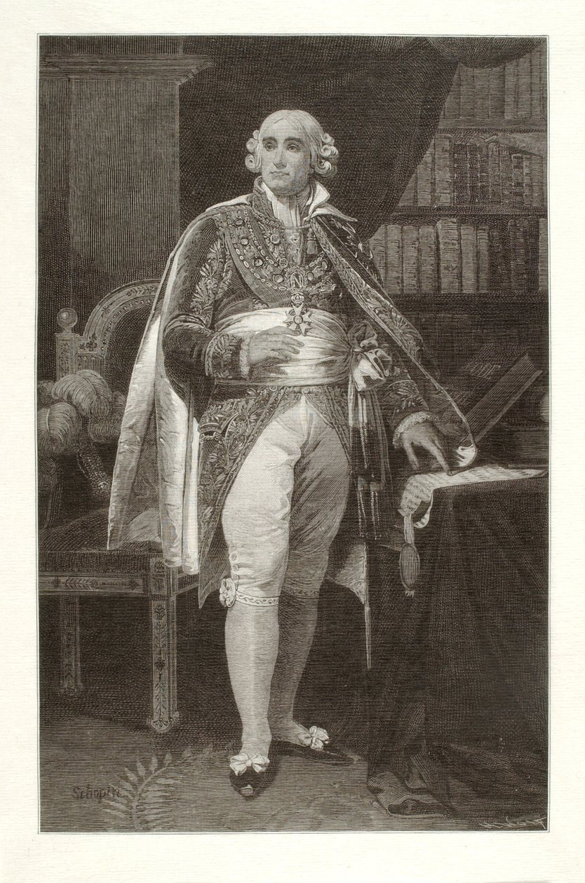 Jean Jacques Regis de Cambaceres, Duca di Parma da Henry Wolf
