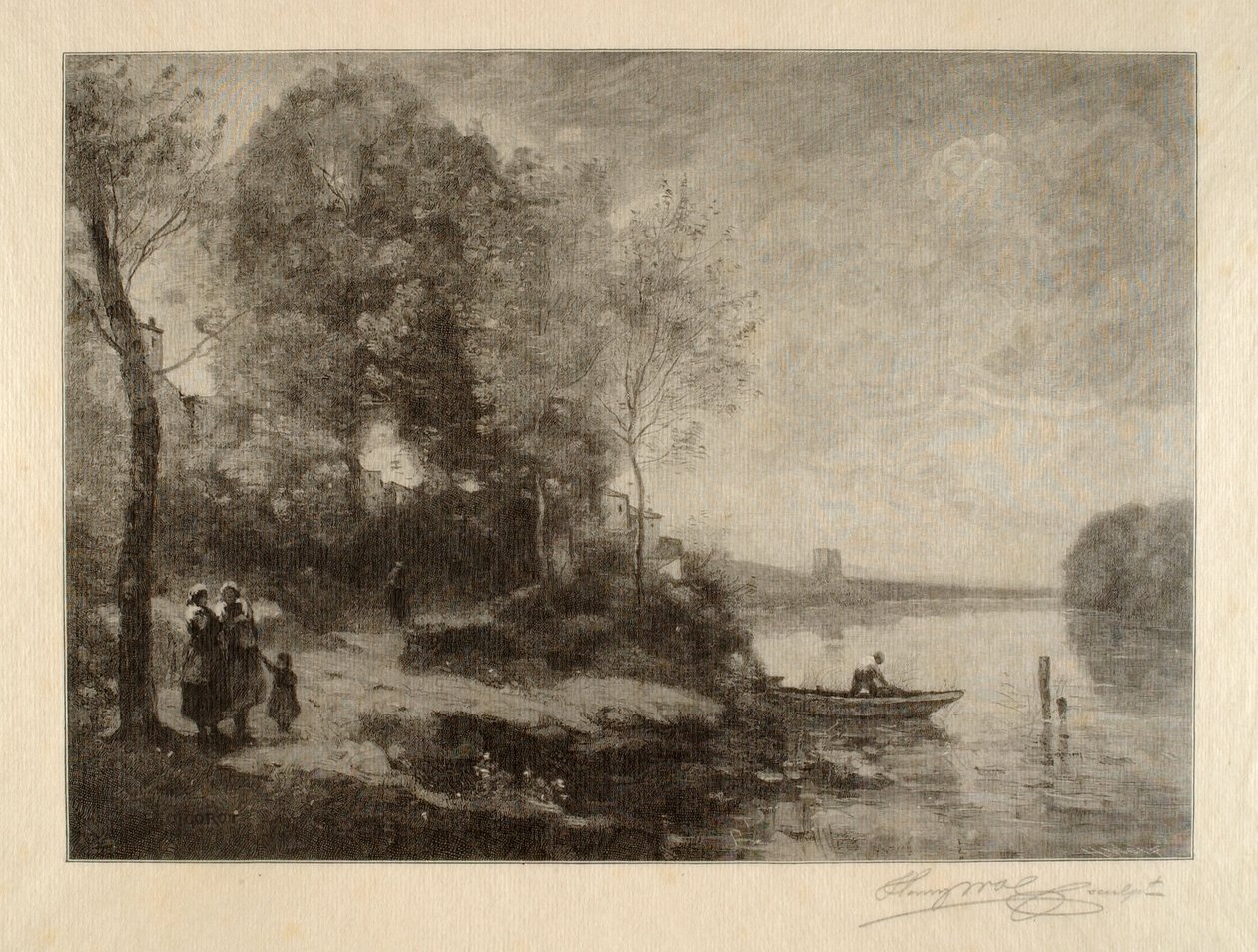 La Riviere a la Tour Lointaine da Henry Wolf