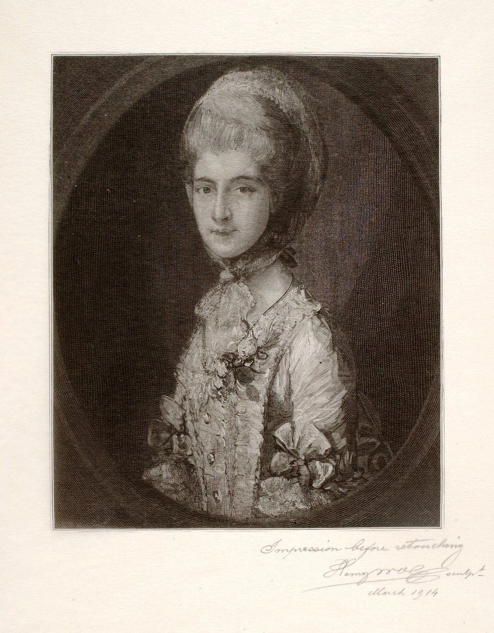 Signora Lethbridge da Henry Wolf