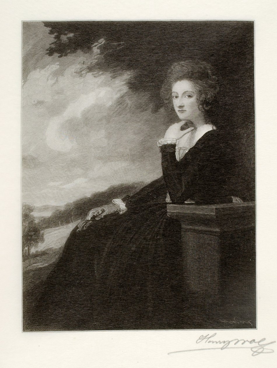 Signora De Crespigny da Henry Wolf