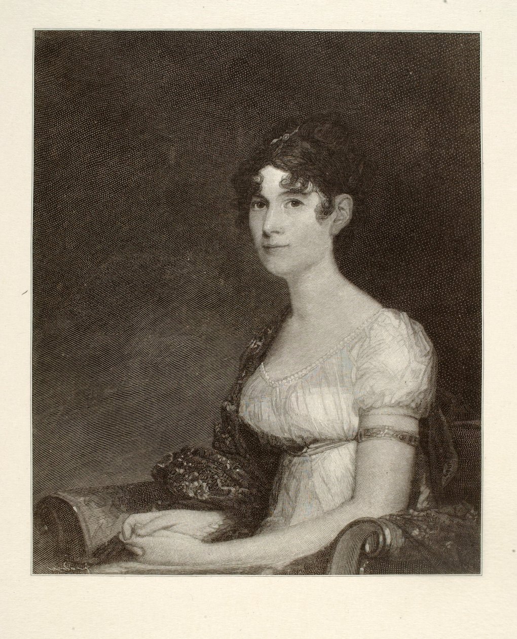 Signora Harrison Gray Otis (Sally Foster) da Henry Wolf